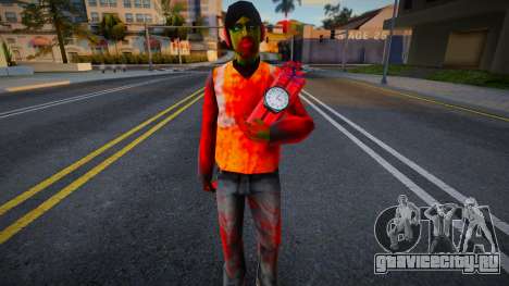The Explosive Zombie для GTA San Andreas