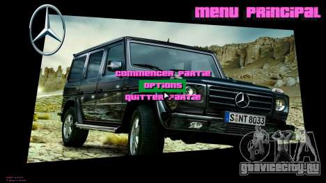 Mercedes-Benz Menu 8 для GTA Vice City