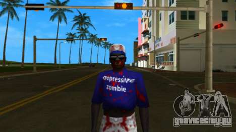 Zombie 55 from Zombie Andreas Complete для GTA Vice City