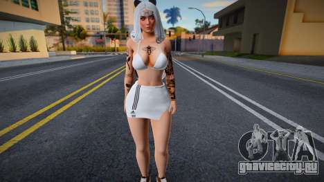 Girl With White Skin для GTA San Andreas