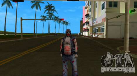 Zombie 11 from Zombie Andreas Complete для GTA Vice City