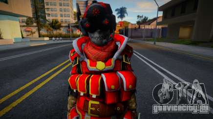 War Face New year Skin v2 для GTA San Andreas