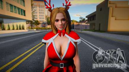 DOAXFC Tina Armstrong - FC Christmas Dress v1 для GTA San Andreas