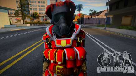 War Face New year Skin v4 для GTA San Andreas