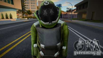 Bulldozer from PAYDAY2 (Green) для GTA San Andreas