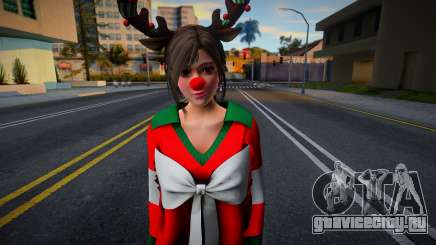 DOAXFC Sayuri - FC Christmas Present Sweater Dr для GTA San Andreas
