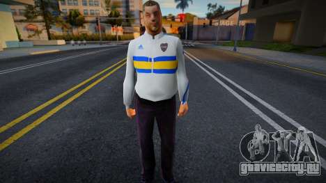 Boca Juniors Skin 3 для GTA San Andreas