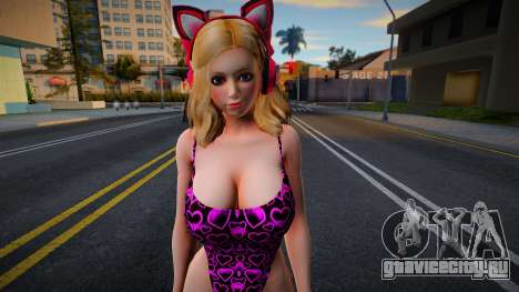 Tekken Lucky Chloe - Bodysuit Heart v2 для GTA San Andreas