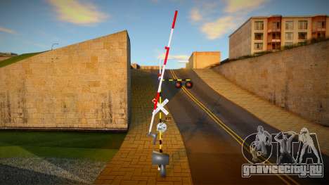 Railroad Crossing Mod Thailand 5 для GTA San Andreas