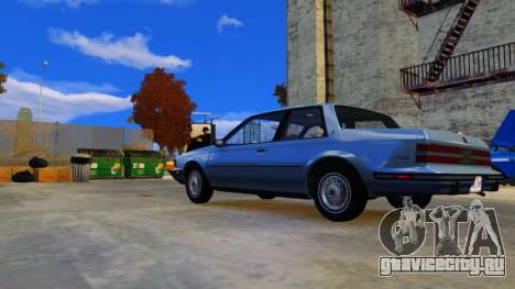 Buick Century Limited 2 Portas 1986 для GTA 4