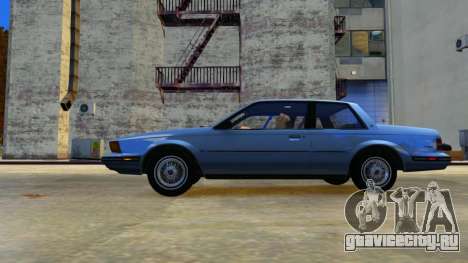 Buick Century Limited 2 Portas 1986 для GTA 4