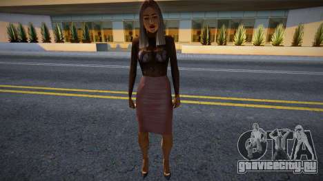 Girl skin 10 для GTA San Andreas