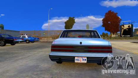 Buick Century Limited 2 Portas 1986 для GTA 4