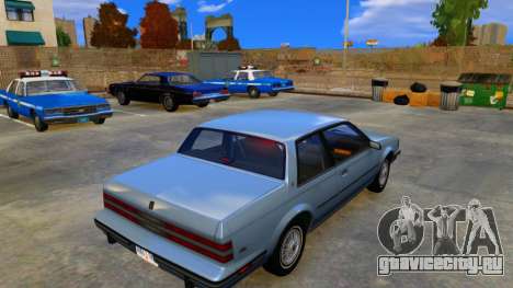 Buick Century Limited 2 Portas 1986 для GTA 4