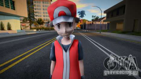 Pokemon Masters Ex: Protagonist - Red для GTA San Andreas