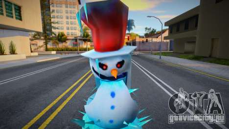 Muñeco de nieve 1 для GTA San Andreas