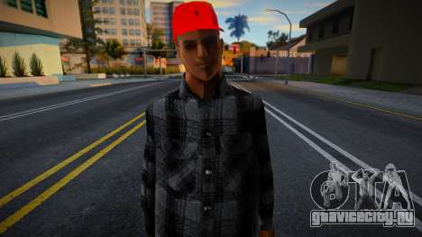 Bloods Skin 5 для GTA San Andreas