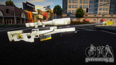 Yeti Park - Sniper Rifle L96A1 для GTA San Andreas
