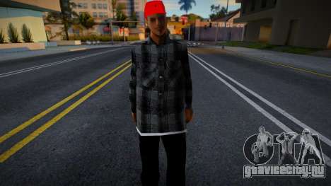 Bloods Skin 5 для GTA San Andreas