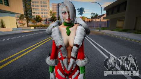 Mujer en navidad 3 для GTA San Andreas