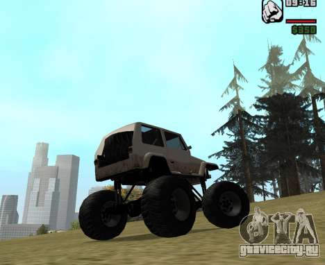 Monster Truck Edition Mesa для GTA San Andreas