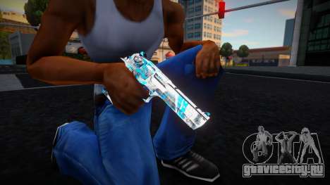 Blue deagle 1 для GTA San Andreas