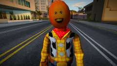 Annoying Orange (with Woody Costume) для GTA San Andreas