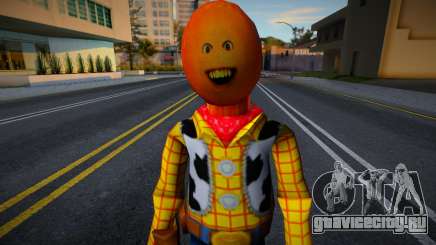 Annoying Orange (with Woody Costume) для GTA San Andreas