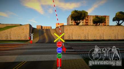 Railroad Crossing Mod Philippines v5 для GTA San Andreas