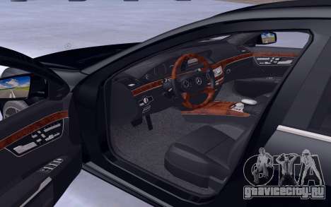 Mercedes-Benz W221 AMG W12 Biturbo для GTA San Andreas