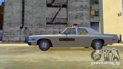 Plymouth Fury 1974 Illinois State Police для GTA 4