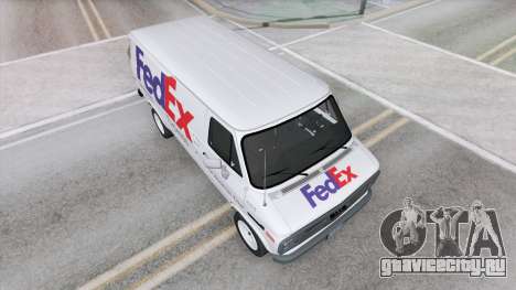 GMC G1500 Cargo Van FedEx Express Delivery для GTA San Andreas