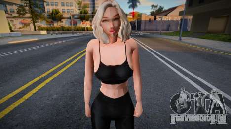 Модная блондинка 1 для GTA San Andreas