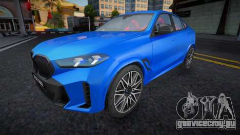 BMW X6 M60i 2023 для GTA San Andreas