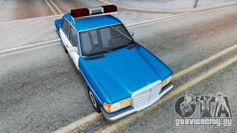 Mercedes-Benz 240 D Police (W123) 1975 для GTA San Andreas