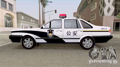 Volkswagen Santana China Police 1985 для GTA San Andreas
