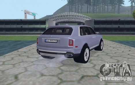Rolls-Royce Cullinan Royal для GTA San Andreas