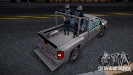 Chevrolet Silverado de G.A.T.E для GTA San Andreas