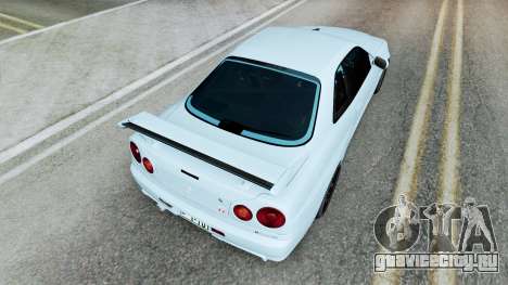 Nissan Skyline GT-R M-Spec Nur (BNR34) 2002 для GTA San Andreas
