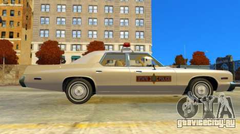 Plymouth Fury 1974 Illinois State Police для GTA 4