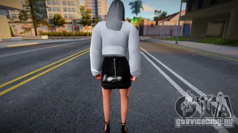 Девушка в модном наряде для GTA San Andreas