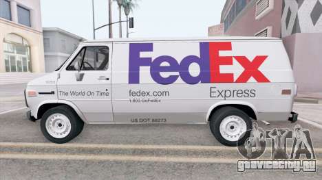 GMC G1500 Cargo Van FedEx Express Delivery для GTA San Andreas