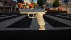 Black Gold Glock для GTA San Andreas