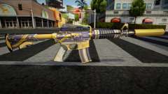 Gold Dragon M4 для GTA San Andreas