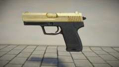 HK USP.45 ACP Gold from Stalker для GTA San Andreas