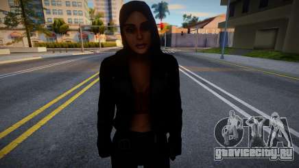 Модная брюнетка 1 для GTA San Andreas