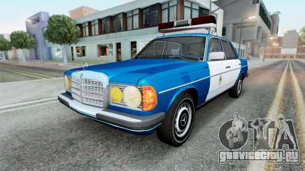 Mercedes-Benz 240 D Police (W123) 1975 для GTA San Andreas
