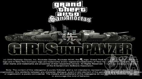 Girls Und Panzer Loadscreen для GTA San Andreas