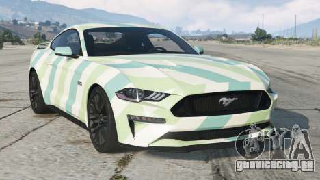 Ford Mustang GT Green White
