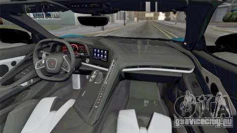 Chevrolet Corvette Stingray Convertible 2021 для GTA San Andreas
